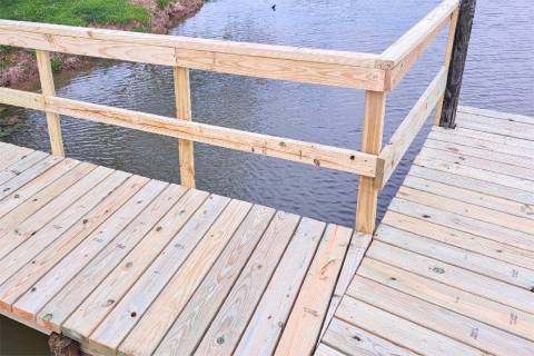 pier restoration wooden decking railing repair waterfront maintenance
