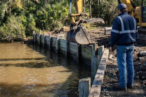 waterfront demolition deck removal decayed wood shoreline maintenance renovation
