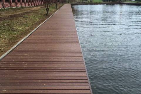 composite decking boardwalk waterfront construction