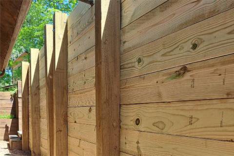 wooden retaining wall heavy duty