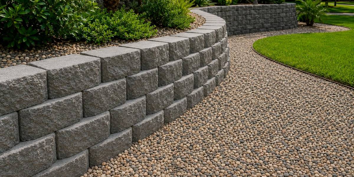 Concrete Block Retaining Walls Concrete Block Retaining Walls