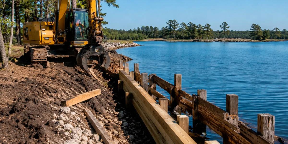 Waterfront Structure Demolition in Aransas Pass, TX