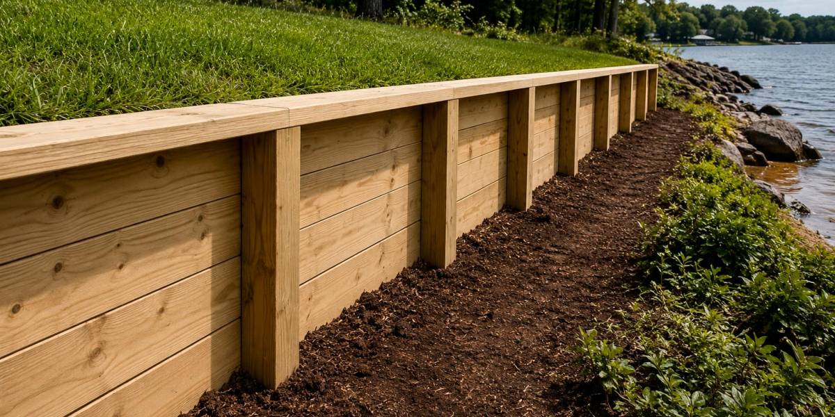 Retaining Wall Construction in Beaumont, TX