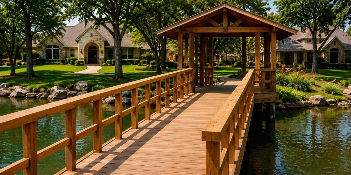 Custom Waterfront Bridge Construction in Bolivar Peninsula, TX