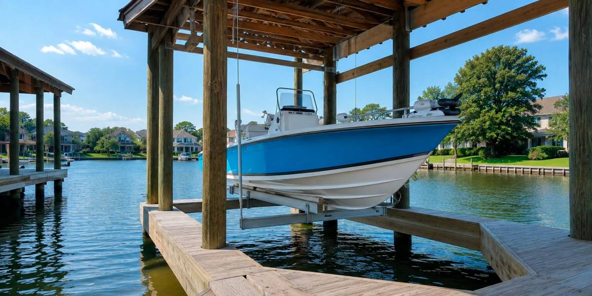 Dock and Boat Slip Construction in Bolivar Peninsula, TX