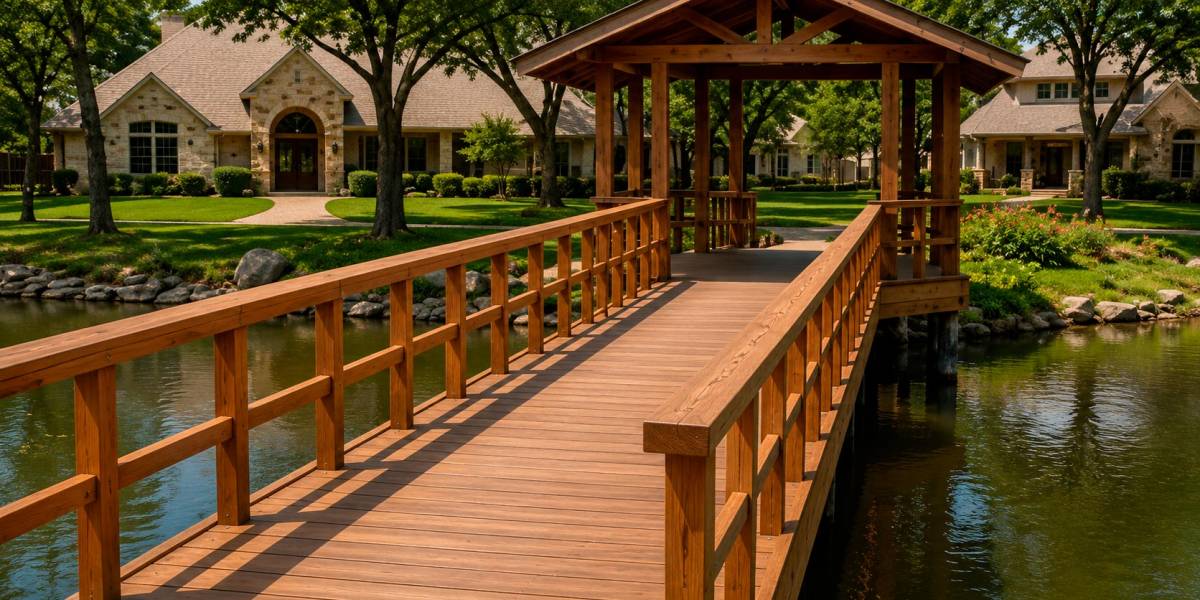 Custom Waterfront Bridge Construction in Freeport, TX