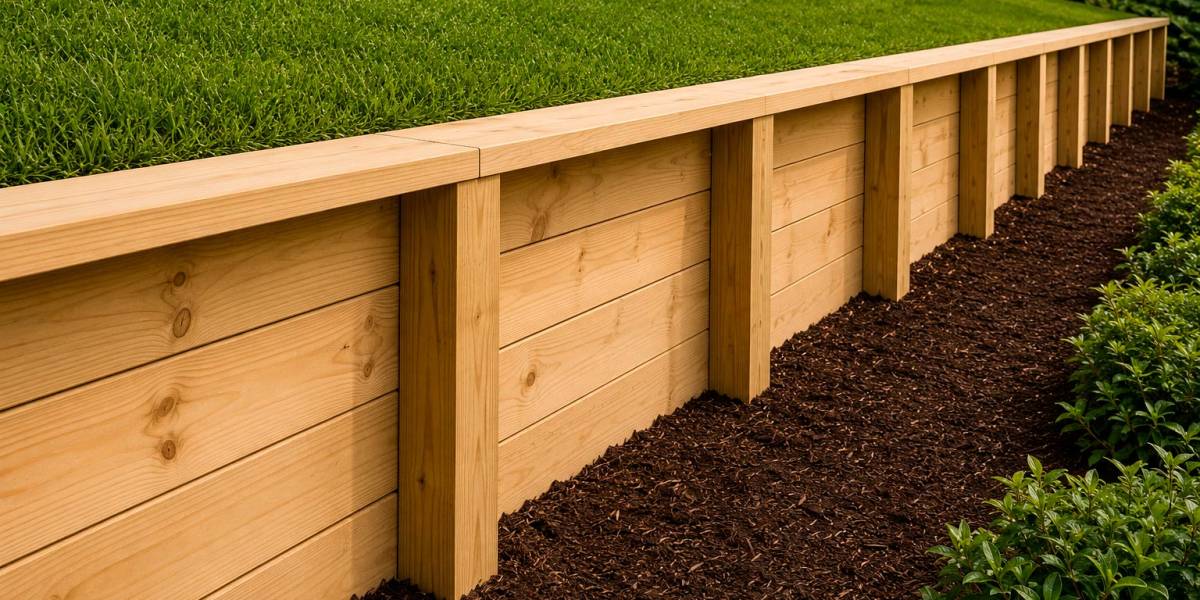 Retaining Wall Construction in Groves, TX