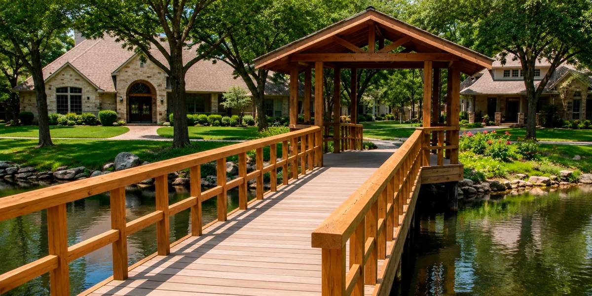 Custom Waterfront Bridge Construction in Indianola, TX
