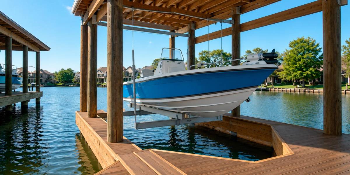 Dock and Boat Slip Construction in Indianola, TX